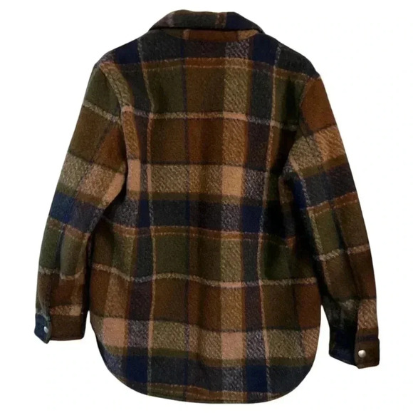 Blank NYC Flannel Shacket NWOT Womens Size Large Shacket - Picture 4 of 7